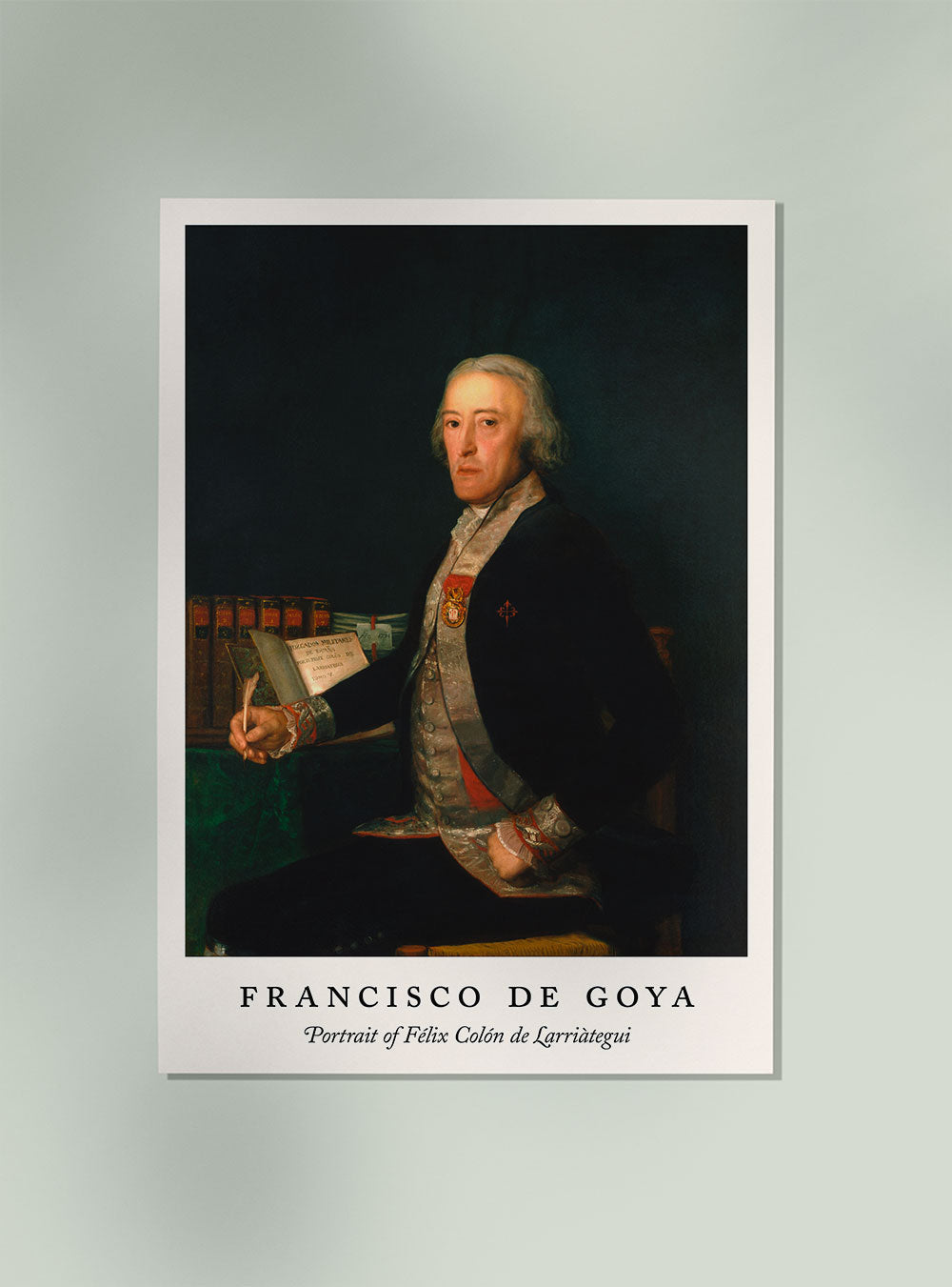 Portrait of Félix Colón by Francisco de Goya