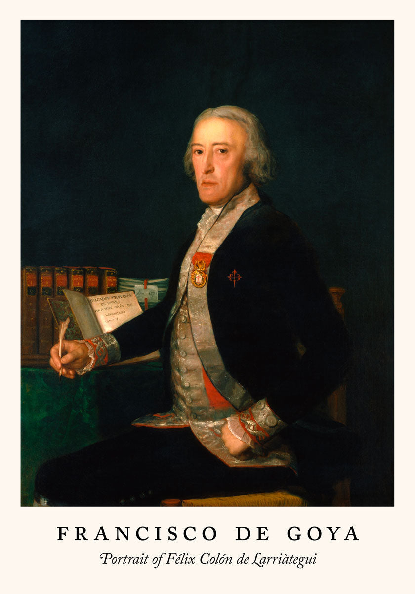 Portrait of Félix Colón by Francisco de Goya