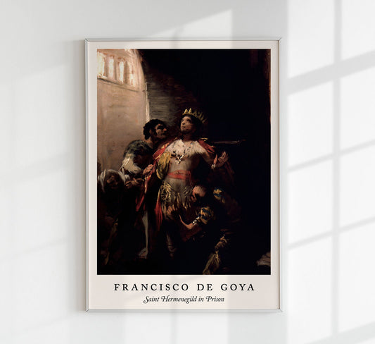 San Hermenegildo en Prisión - Cartel Exposición Francisco de Goya