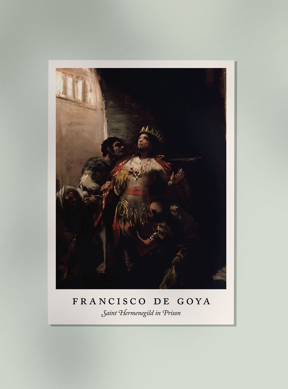 Saint Hermenegild in Prison by Francisco de Goya