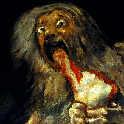 Saturno Devorando a su Hijo (Saturno devorando a su hijo) - Cartel de la exposición Francisco de Goya