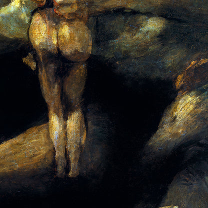 Saturno Devorando a su Hijo (Saturno devorando a su hijo) - Cartel de la exposición Francisco de Goya