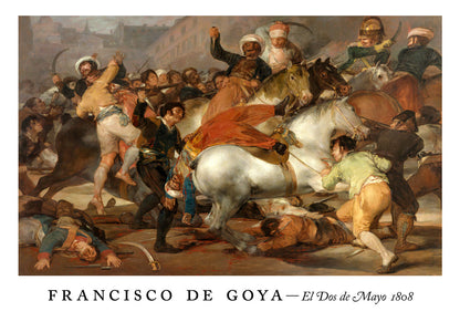 El Dos de Mayo de 1808 - Cartel de la exposición Francisco de Goya
