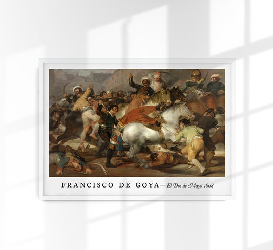 El Dos de Mayo de 1808 - Cartel de la exposición Francisco de Goya