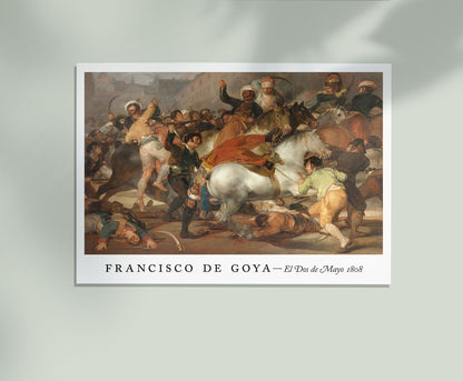 El Dos de Mayo de 1808 - Cartel de la exposición Francisco de Goya