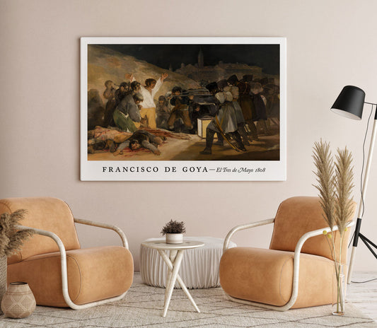 El Tres de Mayo - Cartel Exposición Francisco de Goya