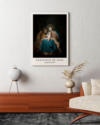 La Sagrada Familia - Cartel Exposición Francisco de Goya