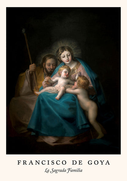 La Sagrada Familia - Cartel Exposición Francisco de Goya