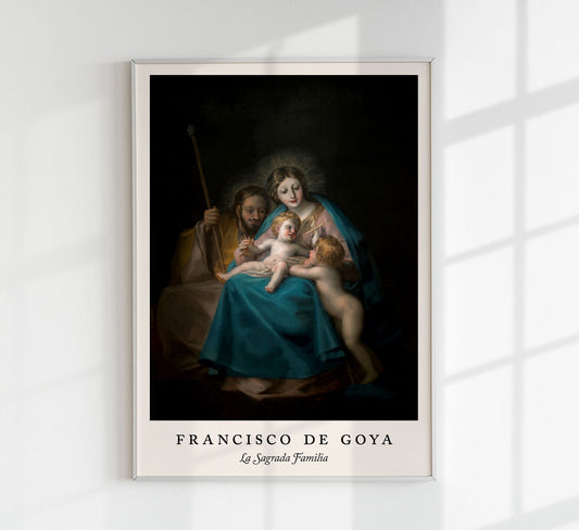 La Sagrada Familia - Cartel Exposición Francisco de Goya