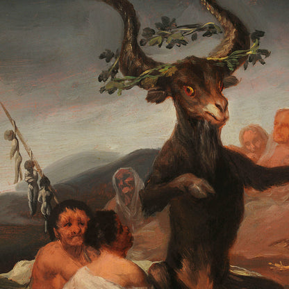 Póster El sábado de las brujas - Exposición Francisco de Goya