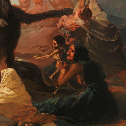 Póster El sábado de las brujas - Exposición Francisco de Goya