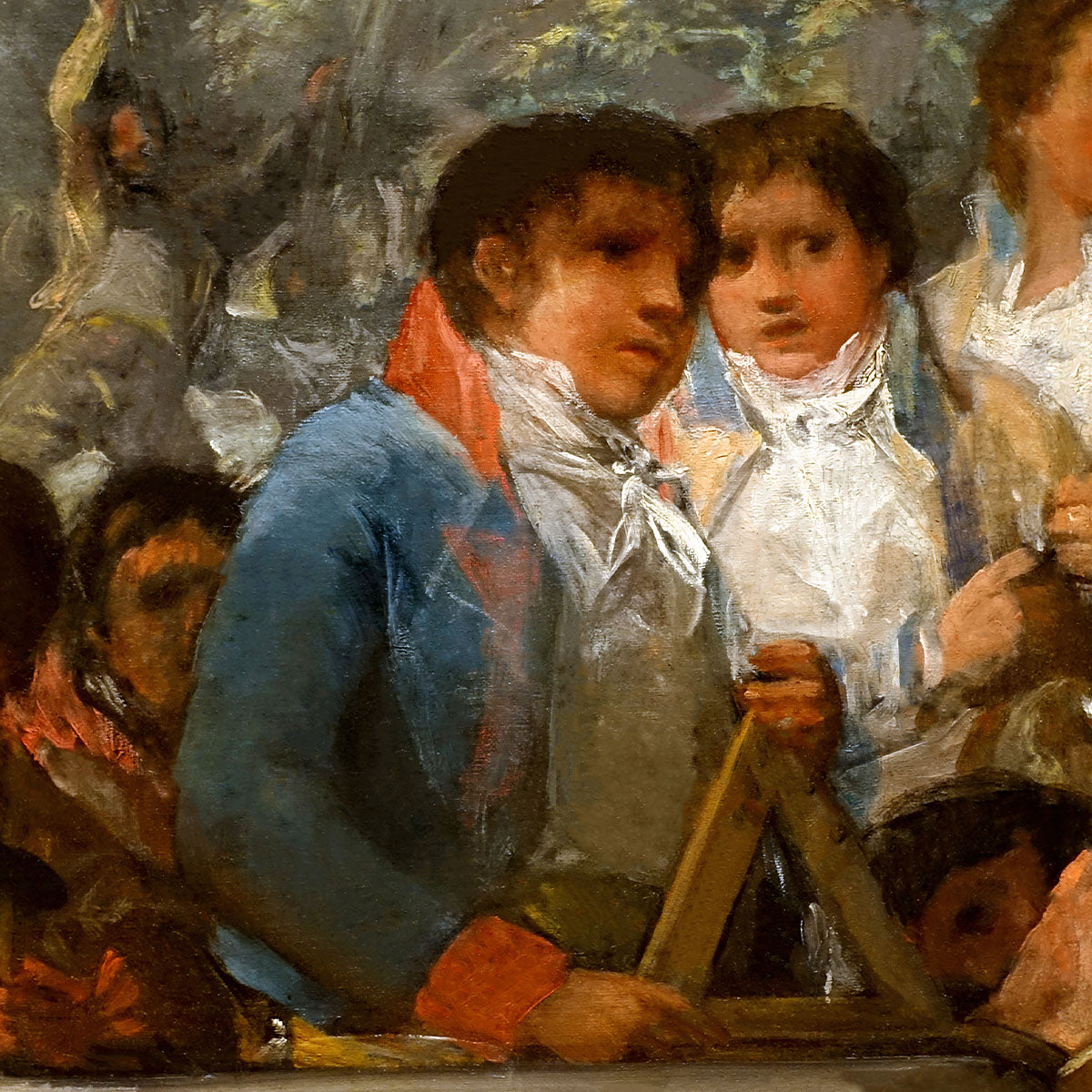 Students from the Pestalazzonian Academy by Francisco de Goya