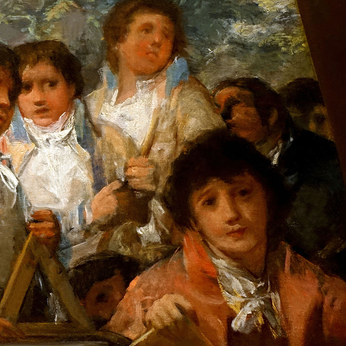 Students from the Pestalazzonian Academy by Francisco de Goya