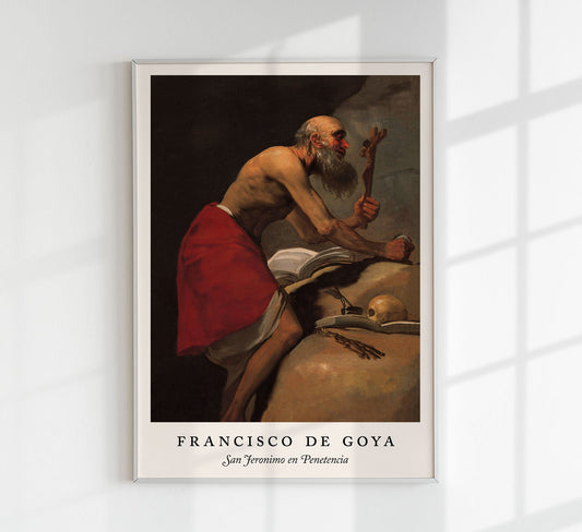 Academia San Jerónimo de Penitencia - Cartel Exposición Francisco de Goya