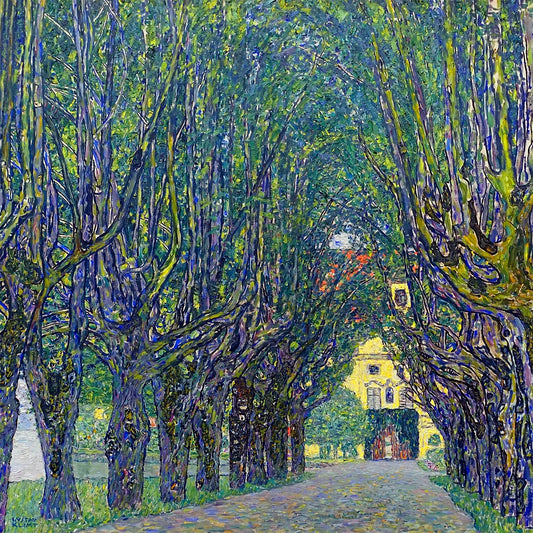 Allee at Schloss Kammer by Gustav Klimt