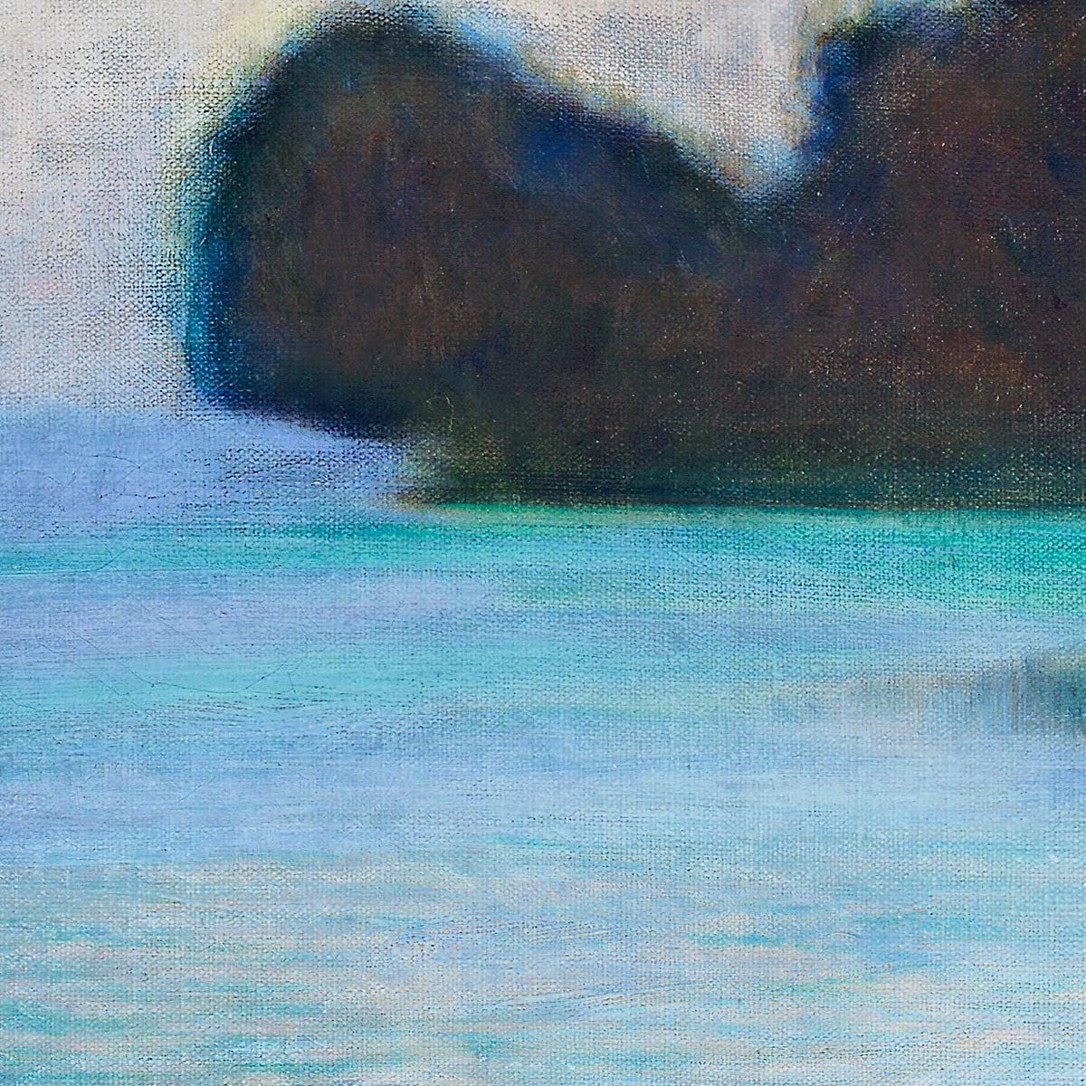 Attersee by Gustav Klimt