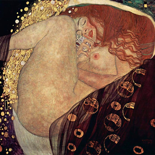 Danae by Gustav Klimt