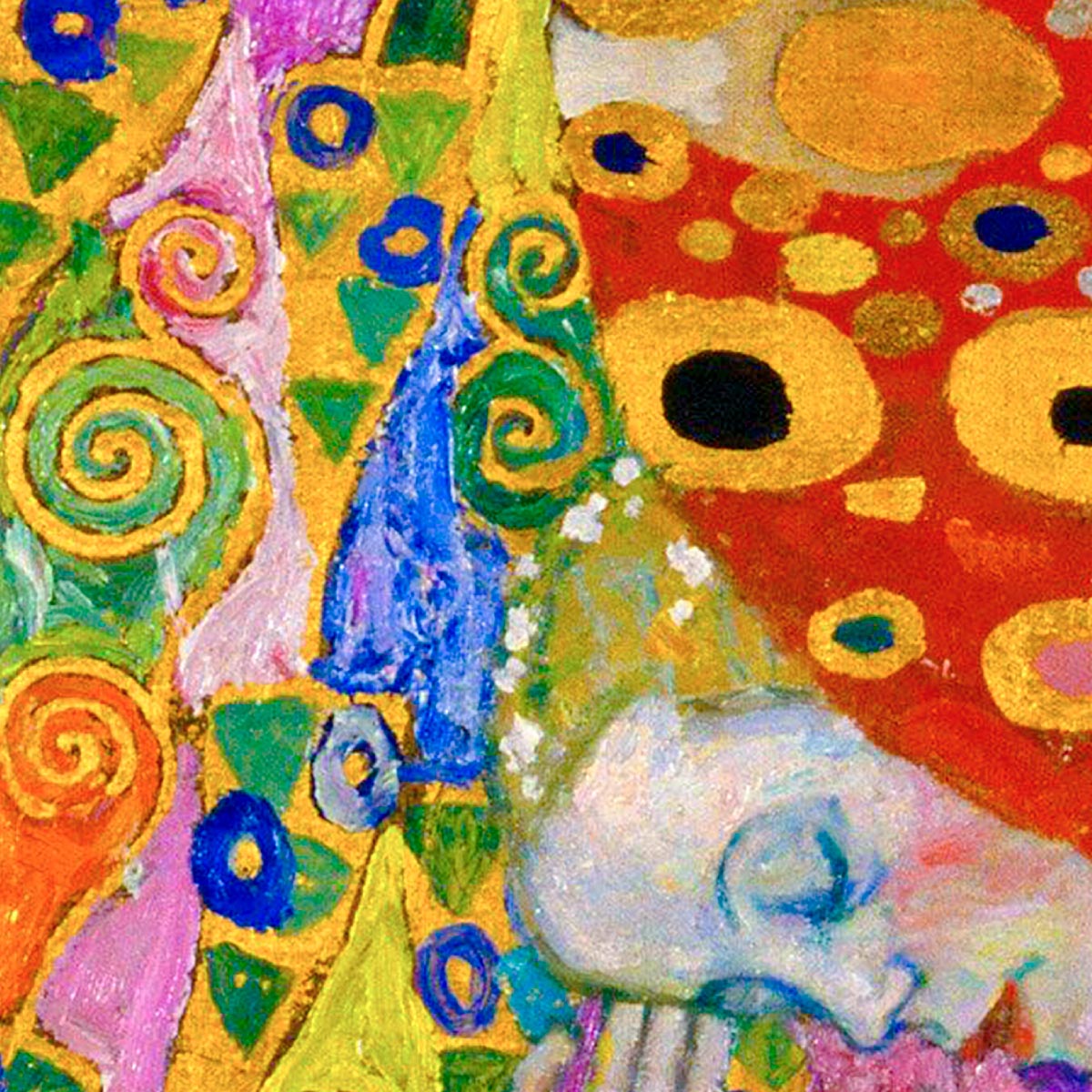 Hope II by Gustav Klimt