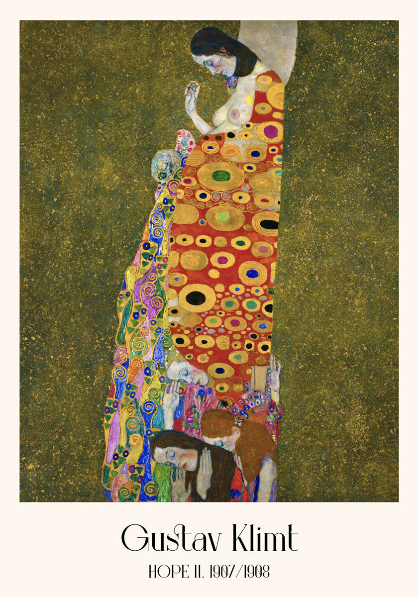 Hope II by Gustav Klimt