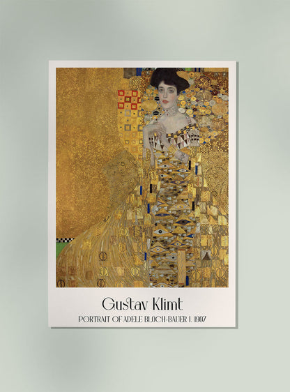 Retrato de Adele Bloch Bauer I de Gustav Klimt
