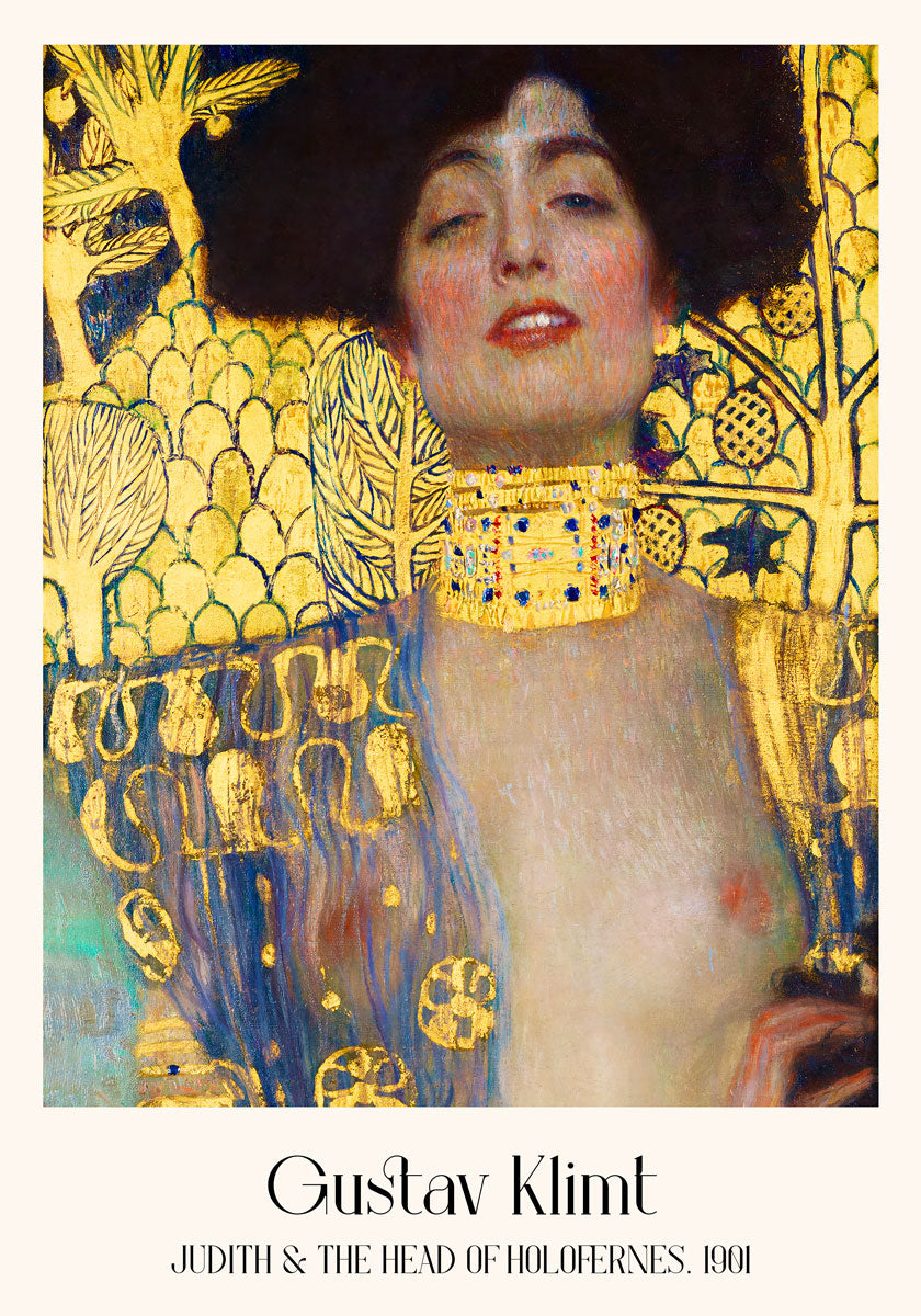 Judith & The Head of Holofernes by Gustav Klimt