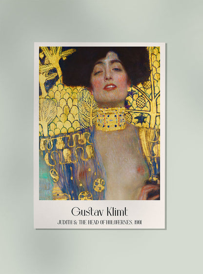 Judith y la cabeza de Holofernes de Gustav Klimt