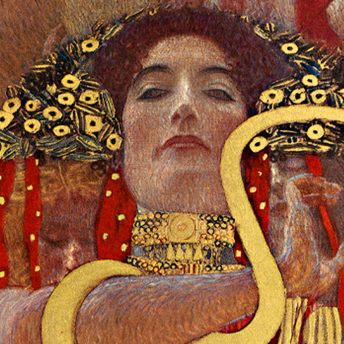 Hygieia by Gustav Klimt