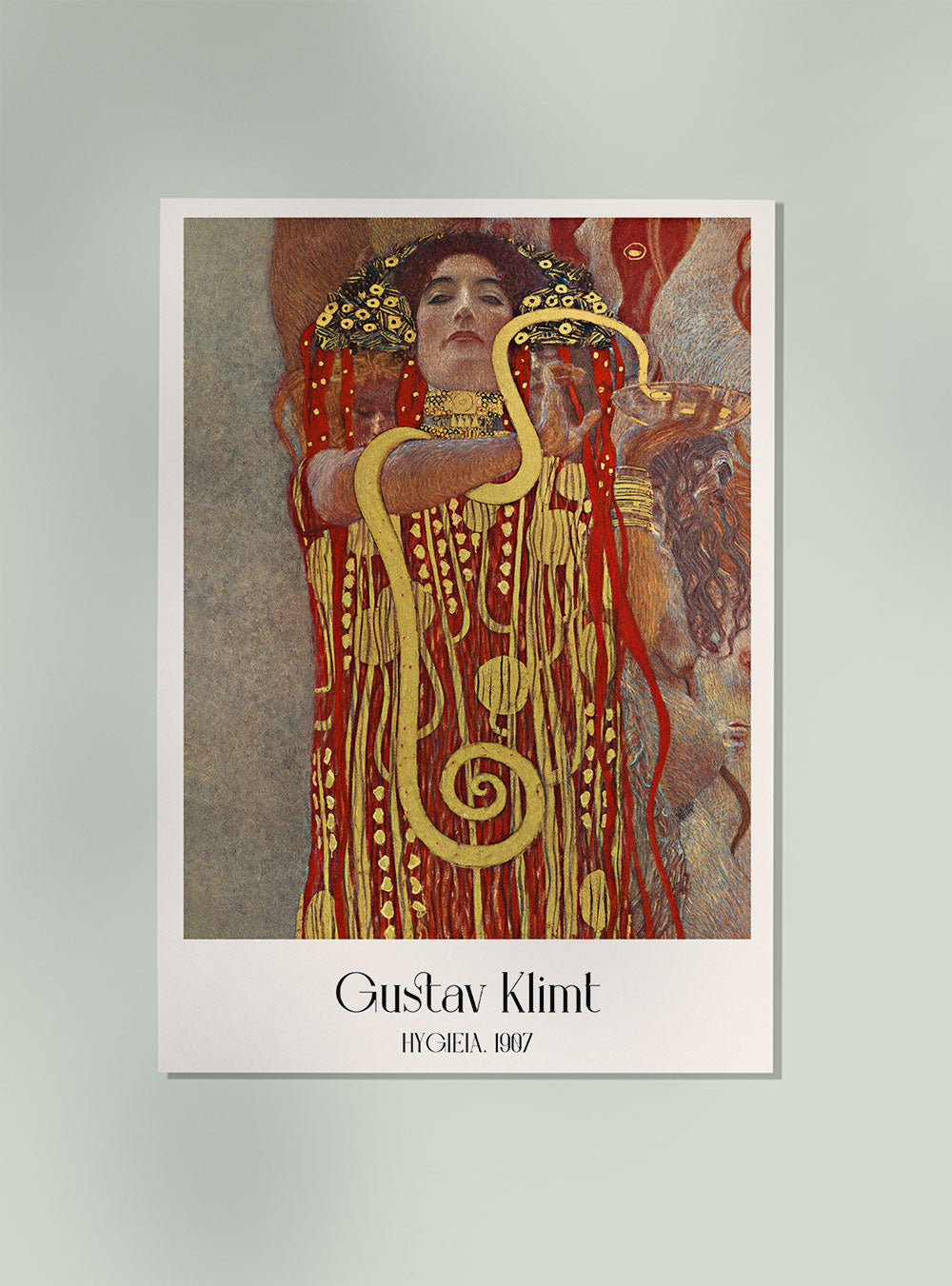 Hygieia by Gustav Klimt