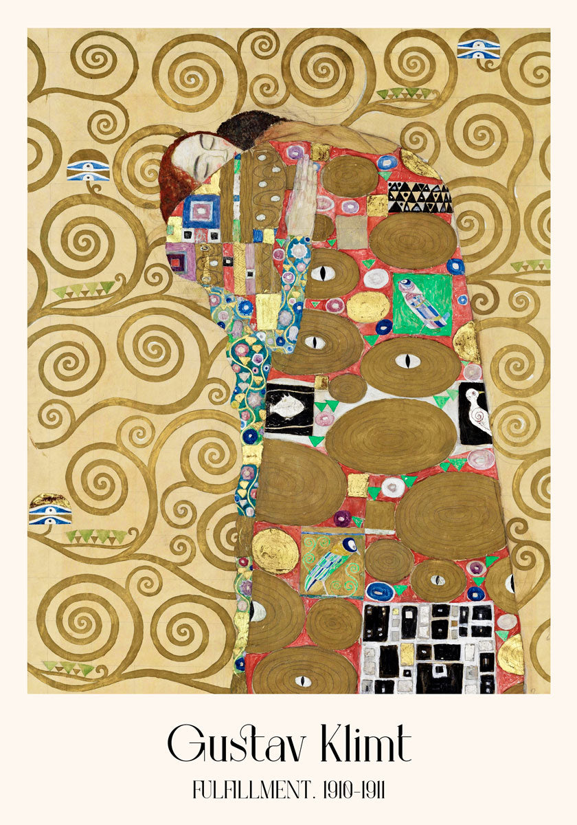 Fulfillment by Gustav Klimt