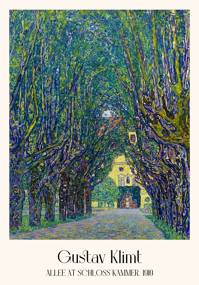 Allee en Schloss Kammer de Gustav Klimt