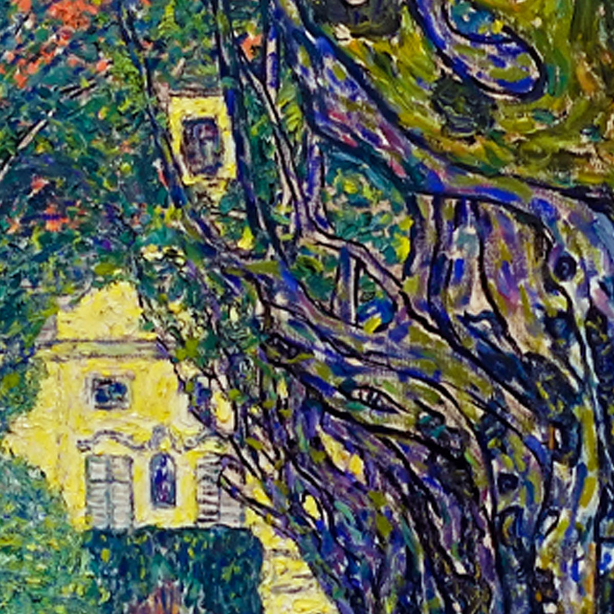 Allee en Schloss Kammer de Gustav Klimt