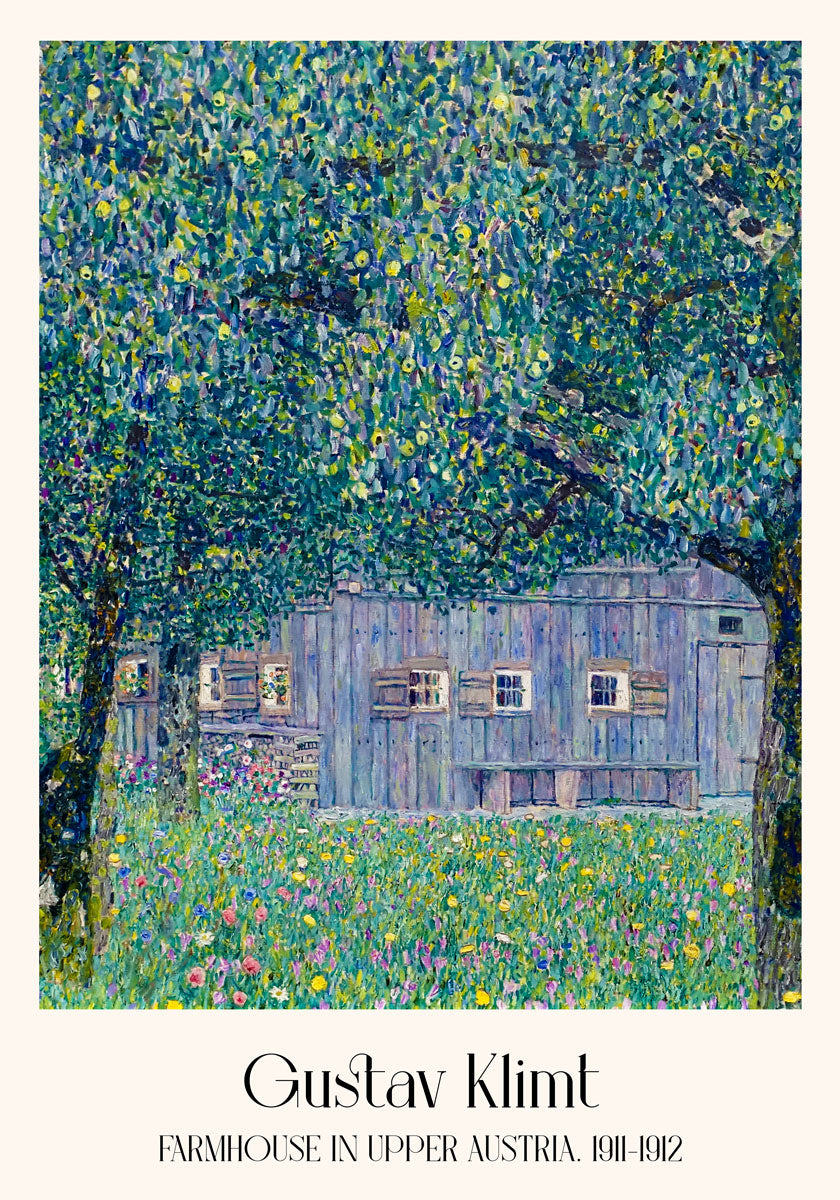 Casa rural en Alta Austria de Gustav Klimt