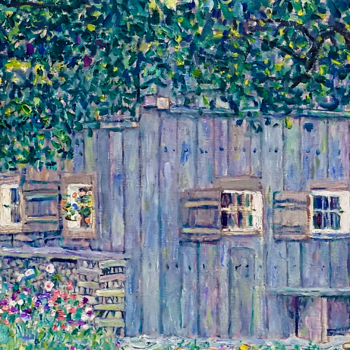 Casa rural en Alta Austria de Gustav Klimt