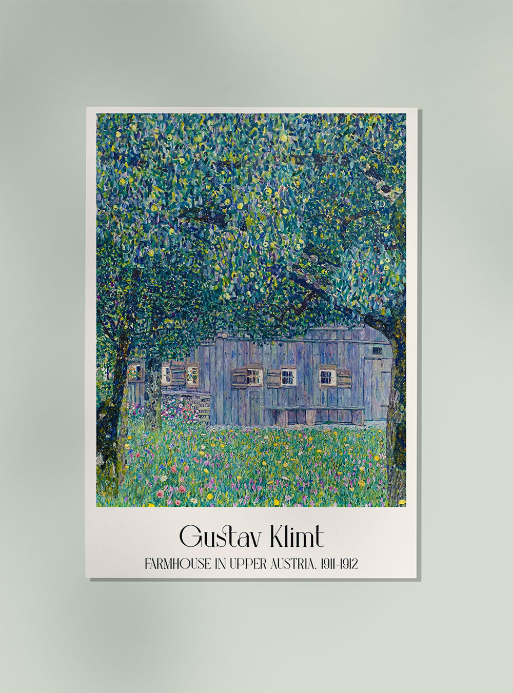 Casa rural en Alta Austria de Gustav Klimt