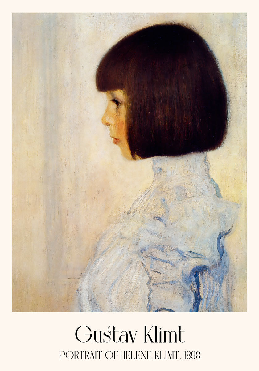 Portrait of Helene Klimt by Gustav Klimt