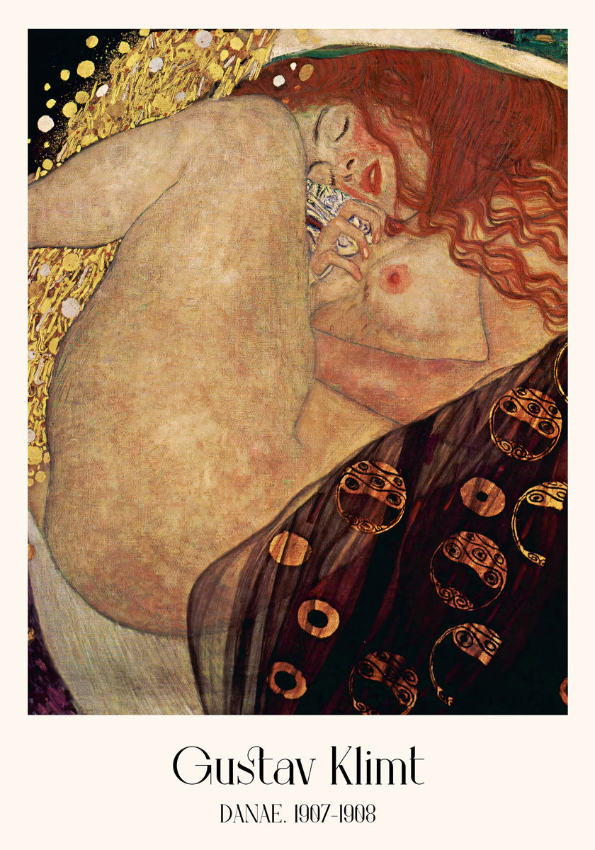 Danae by Gustav Klimt