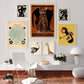 Vintage Art Gallery Wall Set of 7 Poster