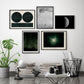 Astronomy Art Gallery Wall Set of 5 Poster