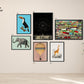 Kids Room Art Gallery Wall Set of 6 Poster