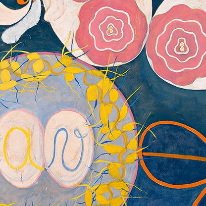 Hilma Af Klint El cartel de la exposición Guggenheim número 1 de los diez más grandes
