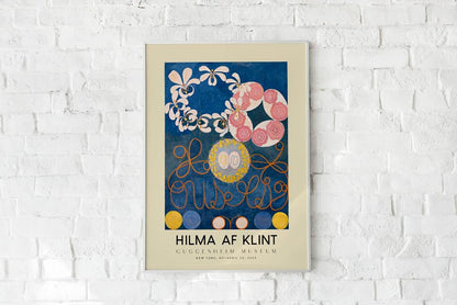 Hilma Af Klint El cartel de la exposición Guggenheim número 1 de los diez más grandes