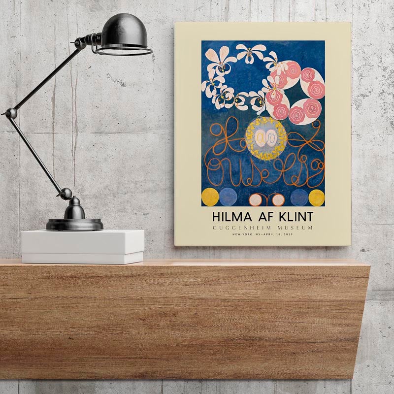 Hilma Af Klint The Ten Largest No. 1 Guggenheim Exhibition Poster