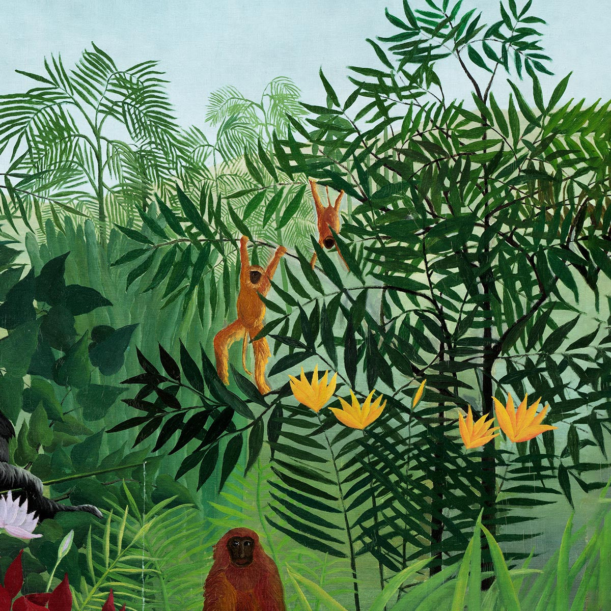 Tropical Forest by Rousseau Art Print