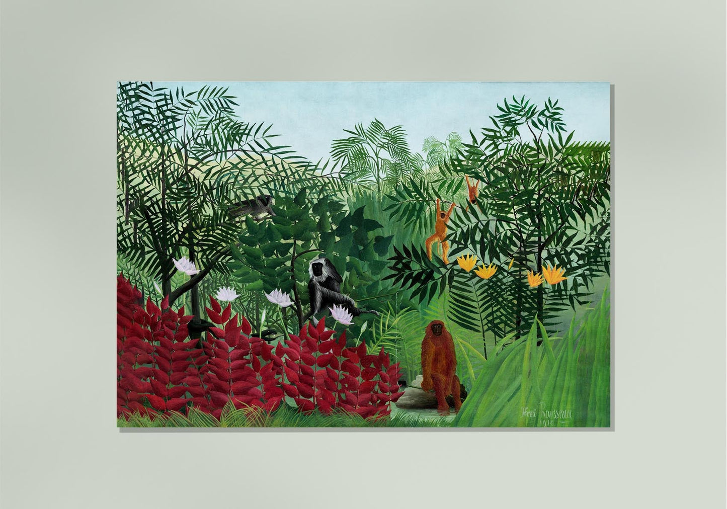 Tropical Forest by Rousseau Art Print