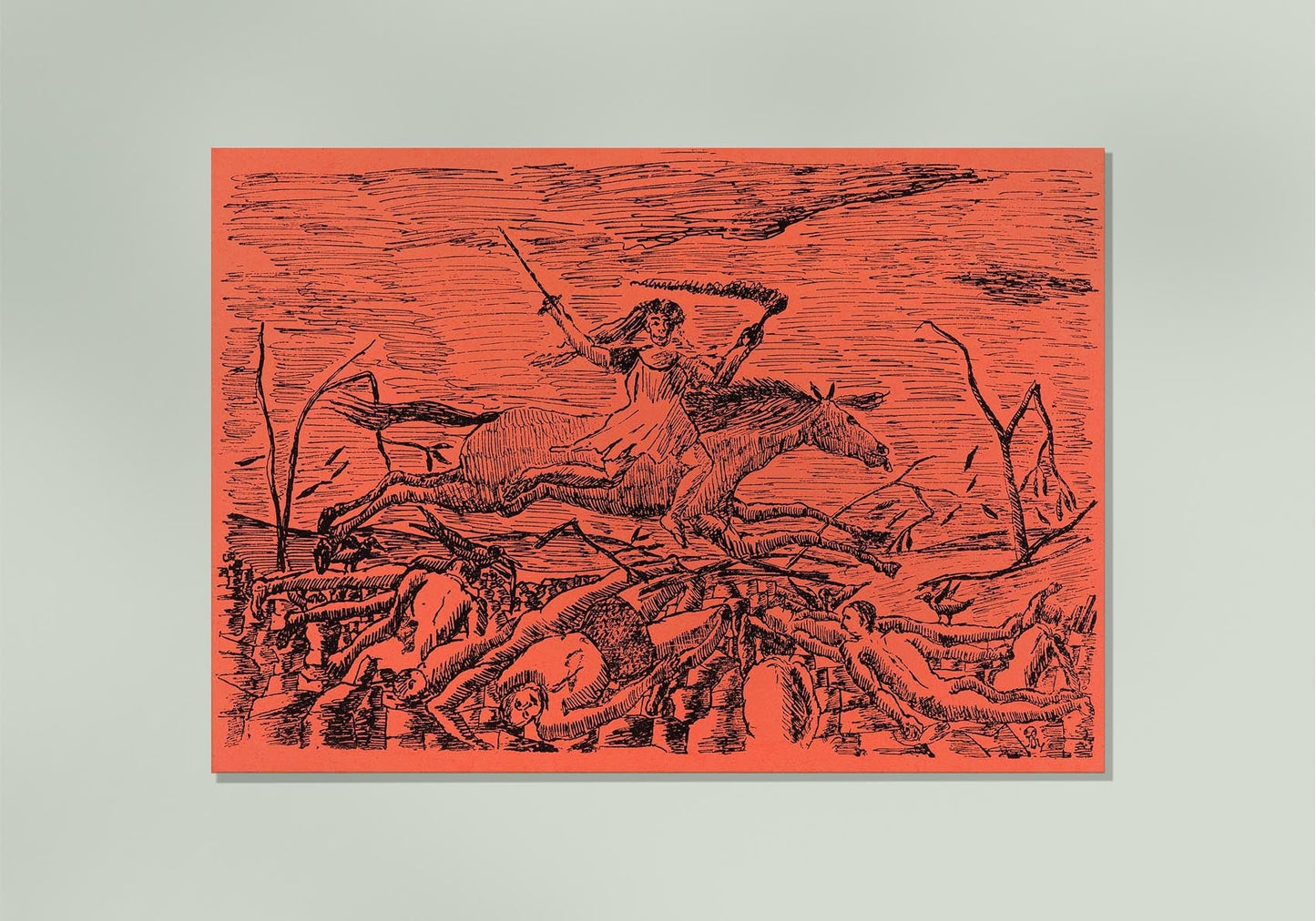 La Guerre by Rousseau Art Print