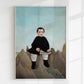 Boy on the Rocks by Rousseau Art Print