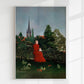 Portrait of a Woman by Rousseau Art Print