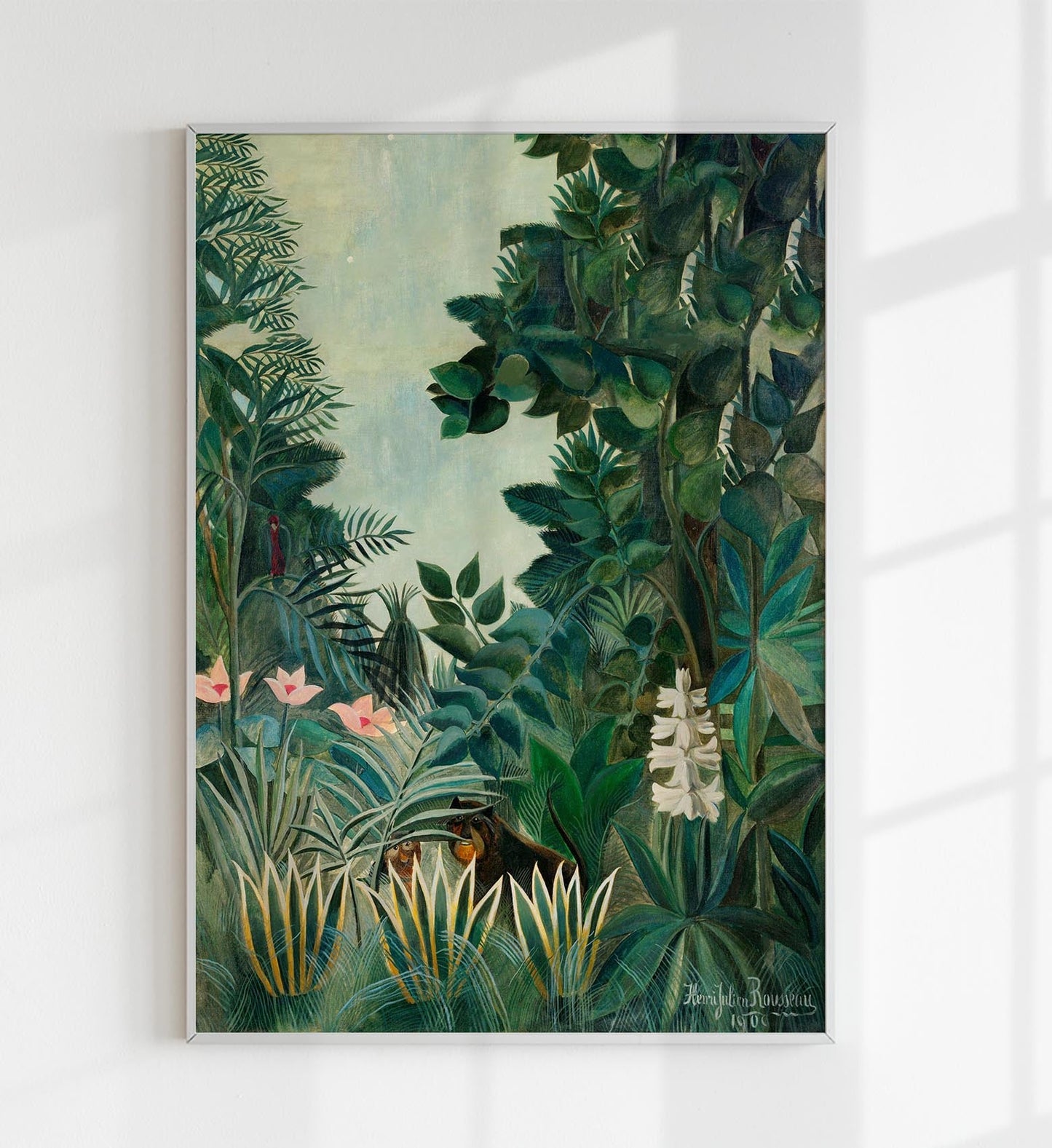 The Equatorial Jungle by Rousseau Art Print