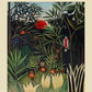 Monkeys and Parrot Rousseau Exhibition Poster