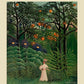 Woman Walking Rousseau Exhibition Poster